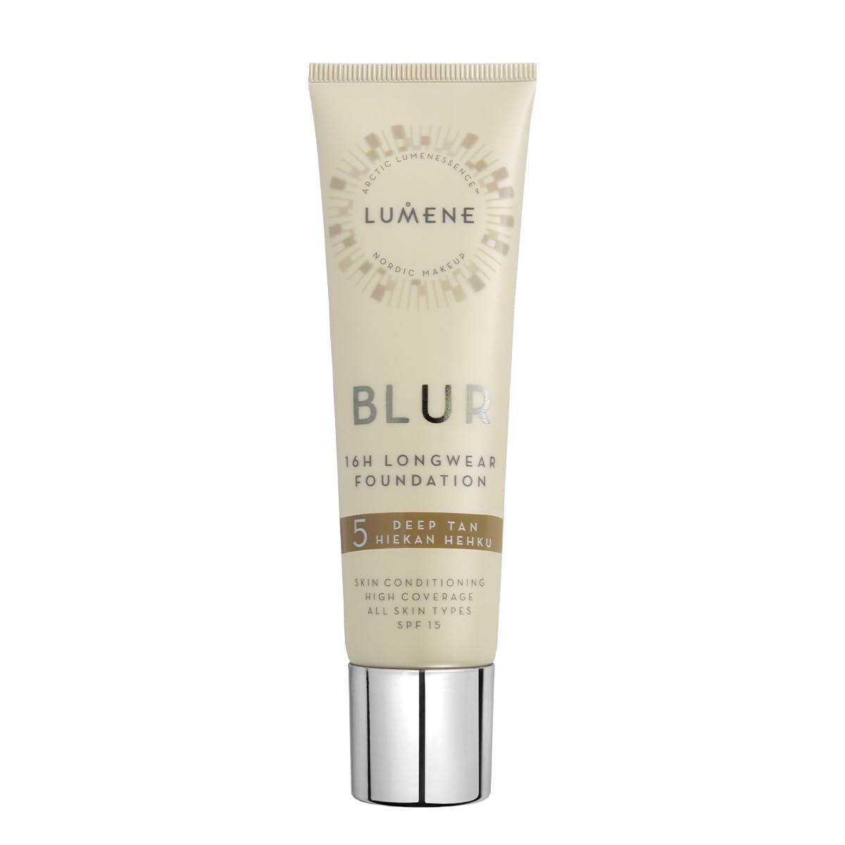 LUMENE Blur 16H Longwear Foundation Spf15 16 Saat Kalıcı Fondöten Spf15 Deep Tan