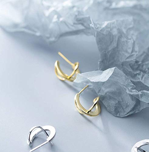 Boucles S925 style coréen pour femmes tempérament de la mode C - 2
