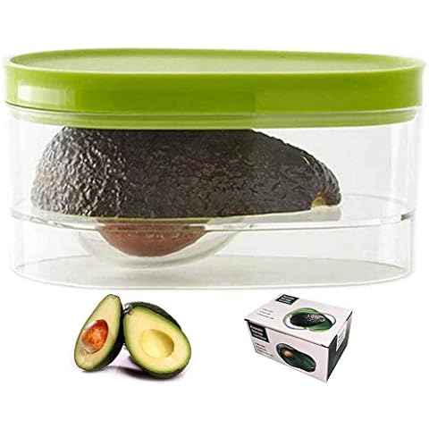 1PC Avocado Saver Holder Food Crisper Storage Box Fruit Keeper Vegetable Container Keep Fresh Kitchen Accessories-to Keep Avocados Fresh for Days Cover