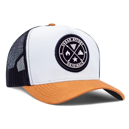 Image of Urban Effort Trucker Hat for Men - Mesh Back Baseball Cap, 5 Panel Snapback Hats for Men and Women