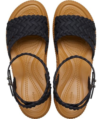 Image of Crocs Women's Brooklyn Ankle Strap Wedges
