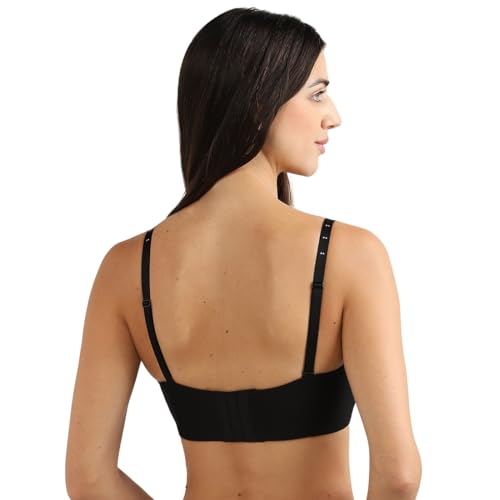 Image of Wacoal Women's Basic Mold |Padded|Wired|Half Cup|Everyday Wear|Strapless|Multiway Bra