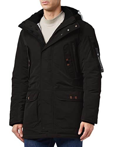 Preisvergleich Produktbild TOM TAILOR Herren Artic Parka 1032498, 29999 - Black, L