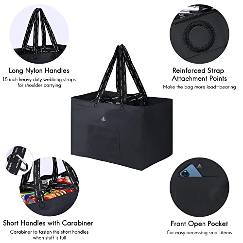 Haimont Waterproof Beach Tote Bag Extra Large Sandproof Beach Totes Wetsuit Changing Bag For Men Women, Size 21.25X13X14.5 Inch (65 Liter) #TOP2