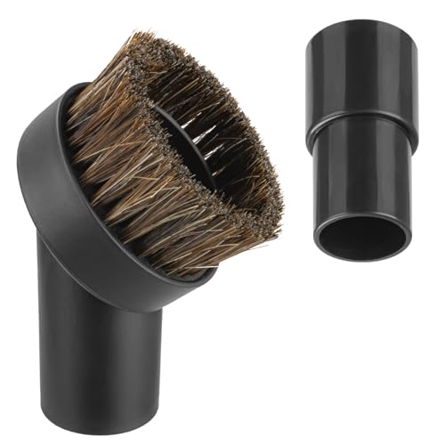 Vacuum Attachments & Brushes, Horsehair Round Brush 1-1/4