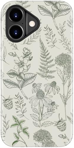 Coque iPhone 17 fleurs sauvages Esdot antichoc silicone et rigide