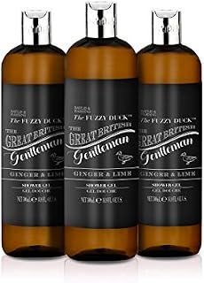 Baylis & Harding Citrus Lime & Mint Shower Gel for Men 500ml, Pack of 3 - Vegan Friendly
