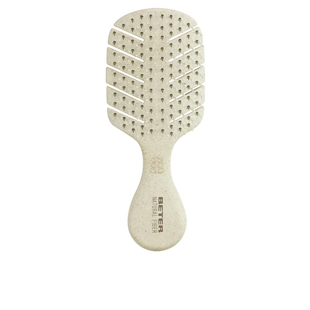 Natural Fiber Mini Detangling Hair Brush