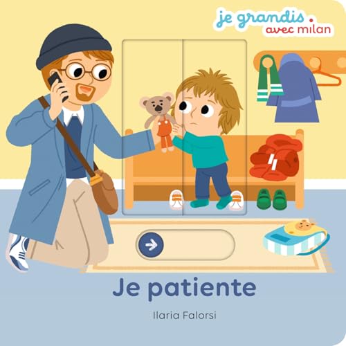 JE GRANDIS - Je patiente - Livre animé - Dès 1 an