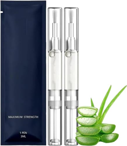 2026 New Antifungal Pen, Nail Fungus Pen, Nail Growth Treatment Pens, Nail Growth Serum, Cuticle Oil Pens, Natural Ingredients, Nail Serum for Strengthener Nail (2Pcs)