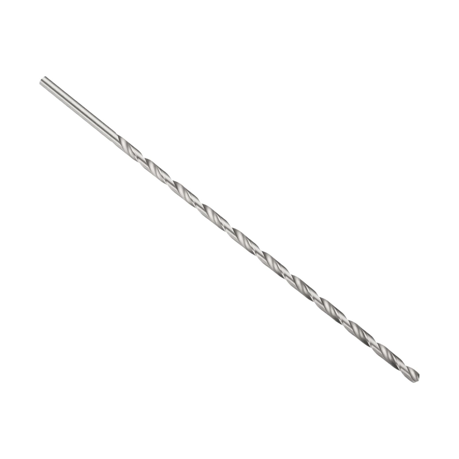 PATIKIL 6.5mm Drill Bit, 250mm Extra Long Straight Shank Bits M2 High-Speed Steel 135° Uncoated for Stainless Steel Hard Metal
