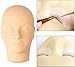 Human Model for Anatomy, Injection Training Human Head Model, Lash Mannequin Head Silicone Mannequin Face Model Head Model for Practice Training to Medical Student Doctor Esthetician