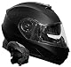 Klapphelm Rallox 160-3 Integralhelm in schwarz matt mit Sonnenblende