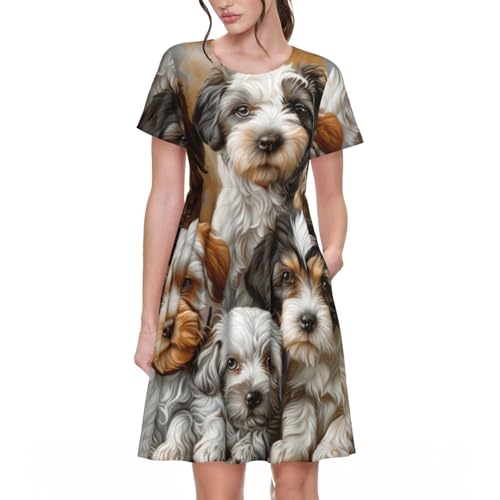 Robe d'été élégante pour un week-end à la mer ou une fête décontractée