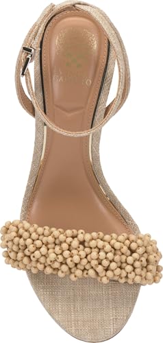 Image of Vince Camuto Arleem Beaded Band Ankle Strap High Heel Sandals