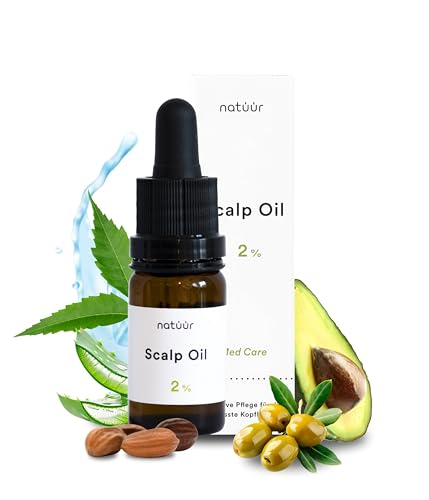 natüür Scalp Oil mit Neem-Extrakt NEEMAVERA (10 ml) – Gegen trockene Kopfhaut, Juckreiz &...