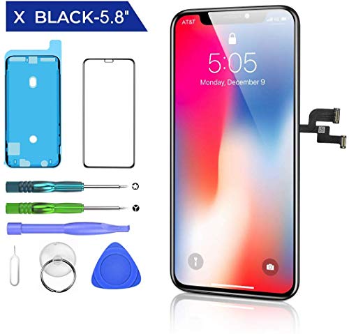 Replacement for iPhone X Screen Replacement 5.8 inch with 3D Touch Display Digitizer
