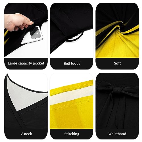 Image of Runwind Plus Size Maxi Dresses - 3 /4 Sleeve V Neck Long Dress for Women (XL-6XL)
