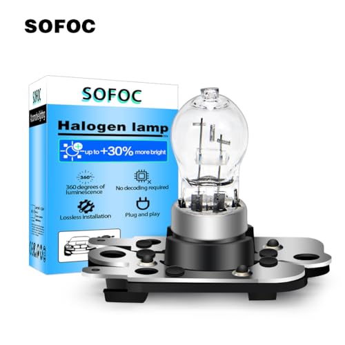 SOFOC-PH16W Automobil Tagfahrlicht Blinker Nebelscheinwerfer 12V 16W Warmweiß OEM-Ersatzbirne 2Stk