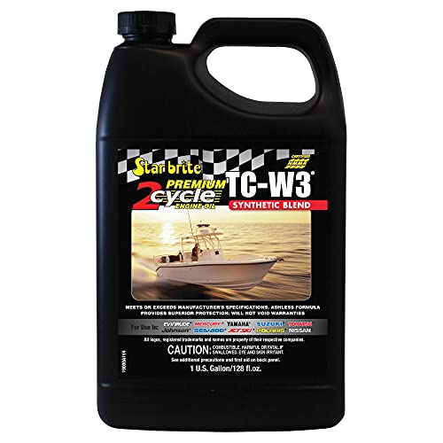 Star Brite 19200; Tcw-3 Super Premium Outboard 2-stroke Oil Gallons Made by Star Brite