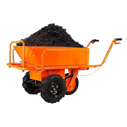 Carretilla eléctrica Coolpleasant con capacidad de 881 lbs y motor de 1500W