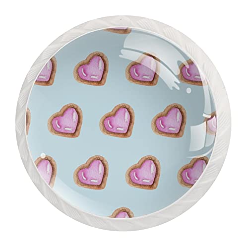 Boutons de meuble rose pour remplacer des poignées de commode abîmées - 3