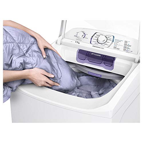 Lavadora Turbo Electrolux LPR17 Branca com Capacidade Premium 17kg e Cesto Inox - 110V