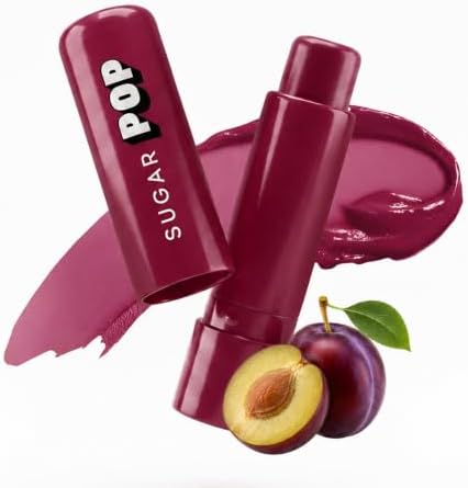 SUGAR POP Nourishing Lip Balm | Avocado Oil | SPF Protection | Hydrating Lip Balm For Dry Lips | 4.5 gm - 07 Plum