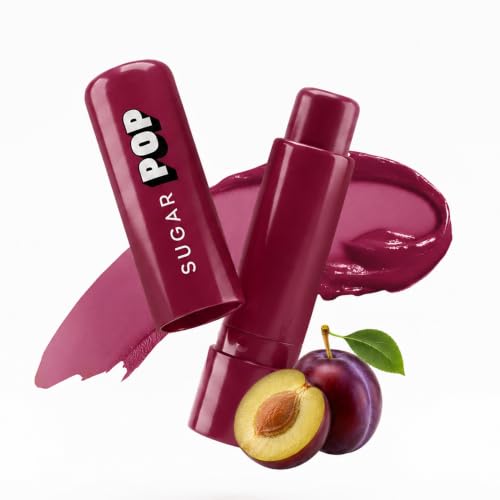 Image of SUGAR POP Nourishing Lip Balm | Avocado Oil | SPF Protection | Hydrating Lip Balm For Dry Lips | 4.5 gm - 07 Plum