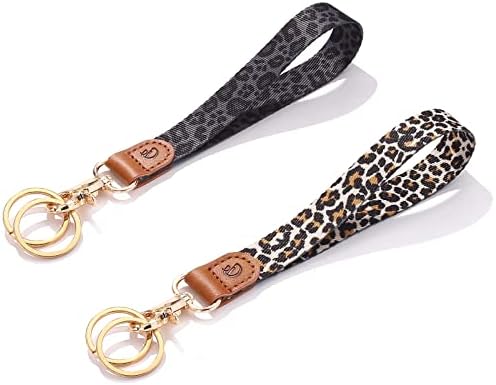 Doooze Wristlet Keychain, Wrist Lanyard Key Chain, Car Keychain Hand Strap, Cell Phone lanyards Key Chain Holder