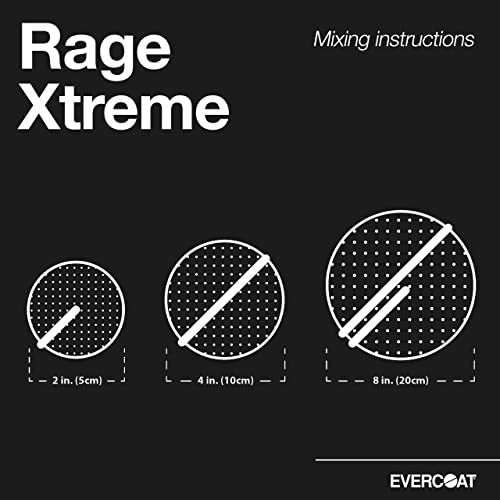 Evercoat Rage Xtreme - High Performance Premium Lightweight Pinhole-Free Body Filler - 128 Fl Oz #TOP4