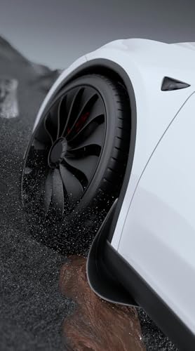 Bavettes auto Tesla Modèle 3 2019-2023 - Protéger des projections de boue