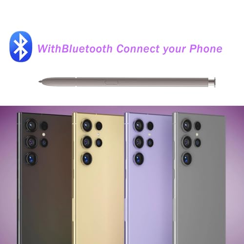 Image of S24 Ultra S Pen for Samsung Galaxy S24 Ultra Stylus Replacement, Violet | WithBluetooth, S24 Ultra Stylus S Pen Replacement for Samsung Galaxy S24 Ultra Stylus, EJ- PS928BJEGUS, 4096 Levels Pressure