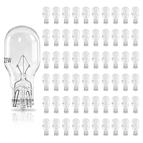 Image of 60 Pcs 54766 912 Bulb for Auto RV Marine Camper, 12V, 21W, T15 Base