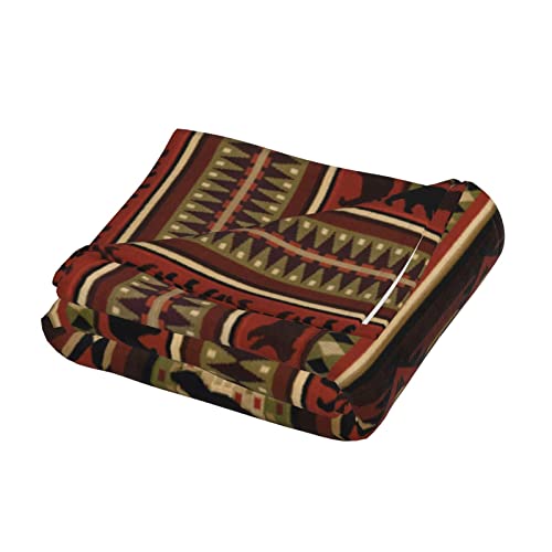 Couverture flanelle ours lit canapé camping plaid microfibre