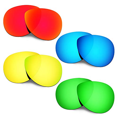 Lentille pour Oakley Feedback rechange verre rouge bleu or vert lunettes de soleil
