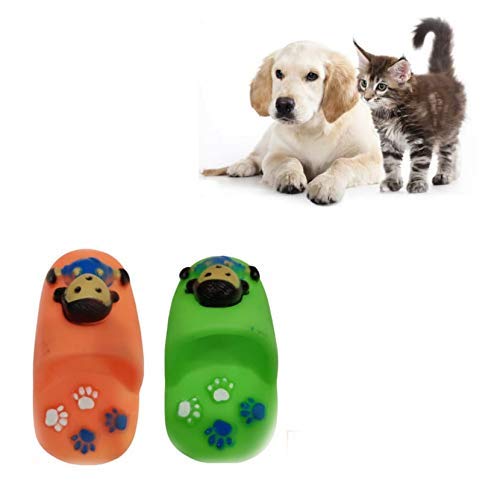 Pet Guard Chew Squeaky Plush Slipper Shape Toy for Pet Dogs/Cats (Colour May Vary)(Pack of 2) (B08YR73GRZ) Amazon Price History, Amazon Price Tracker