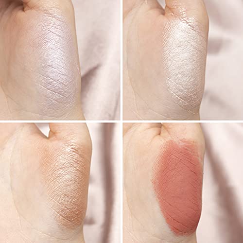 Kmeamty Shimmer Loose Highlighter Powder And Matte Blush #TOP3