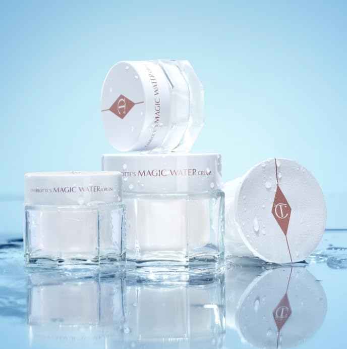 Charlotte Tilbury ORIGINAL | Charlotte'S MAGIC WATER CREAM - Crema Hidratante | Crema facial en gel | by BELLA (MAGIC CREAM, 50 ml (Paquete de 1))