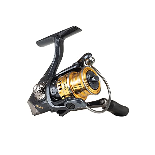 3+1 cuscinetti a sfera Abu Garcia Carabus AG SX Mulinello Spinning per la Pesca del Carnifero Leggera, Pesca in Fiume, Trota, Persico, Piccolo Nero Bass, Materiale Leggero