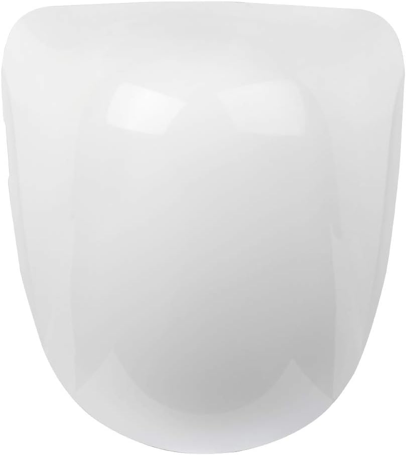 Cndask027 Rear Seat Fairing Cover Cowl ABS plastic White Rear Pillion Passenger Cowl Seat Back Cover for Suzuki GSXR1300 Hayabusa 1999-2007 1pcs