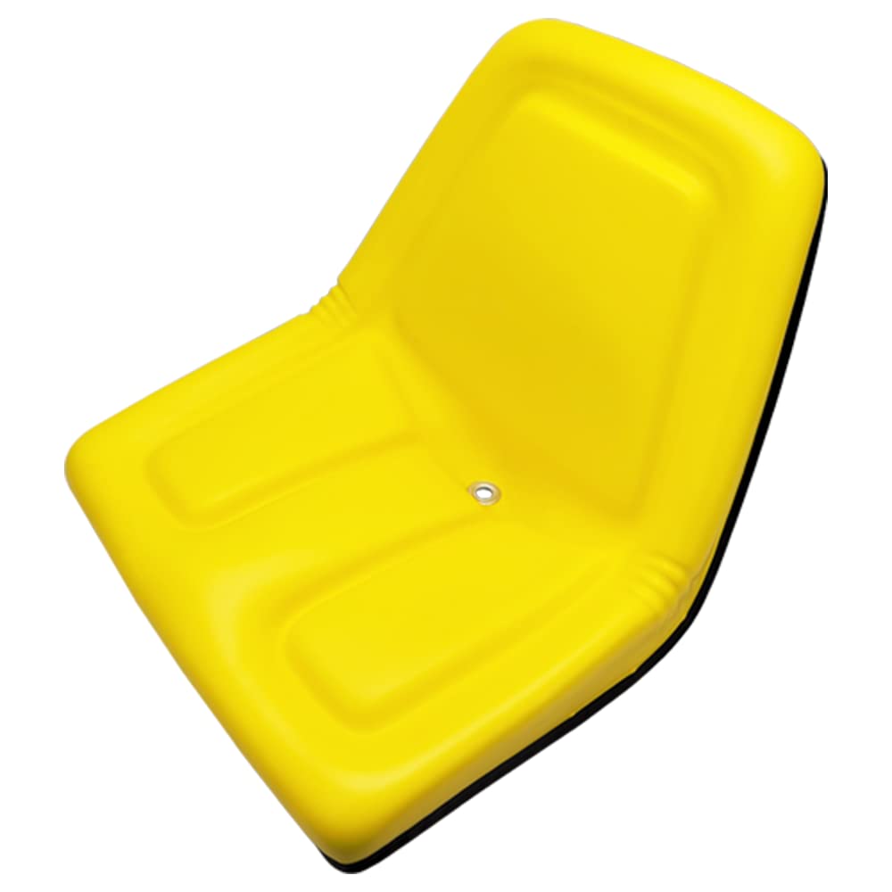 Universal Yellow Mower Seat for John Deere 130, 160, 165, 170, 175, 180, 316, 318, 322, 330, 332, 420, 430, RX63, RX73, RX75, RX95, STX30, STX38, SX75