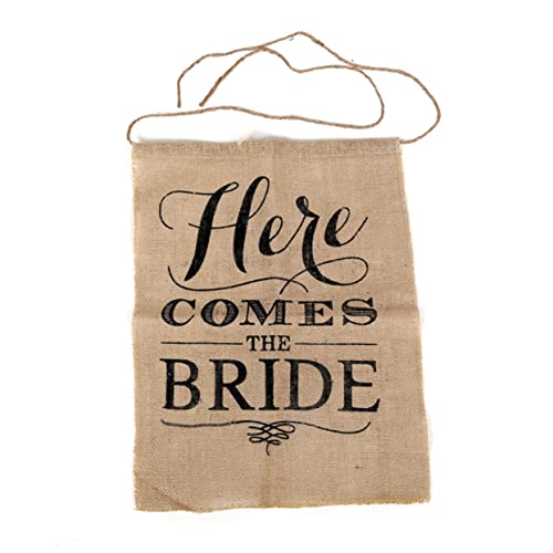 Signos de boda para ceremonia solución decorativa de bienvenida rústica Abaodam 2 piezas 3