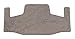 Bullard RBPCOTTON Brow pad, Replacement for All Model C30, C33, C34, S51, S61, S62, S71, 911C, and 911H Hard Hats, Foam-Backed Cotton, Gray, One Size