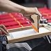 Caydo 46 Pieces Screen Printing Kit with 4 Color Screen Printing Ink, 2 Size Screen Printing Frame and Squeegees for Screen Printing