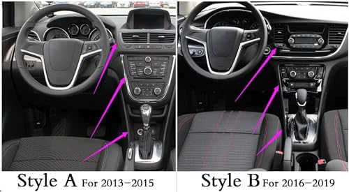 Changement de couleur de console centrale en carbone contre les rayures Mokka - 3
