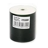 100 x CD-R Ensemble Spindle de 100 x CD-R FREESTYLE 700Mo 52X IMPRIMABLE FF PAR JET D\'ENCRE, BLANC [40714]