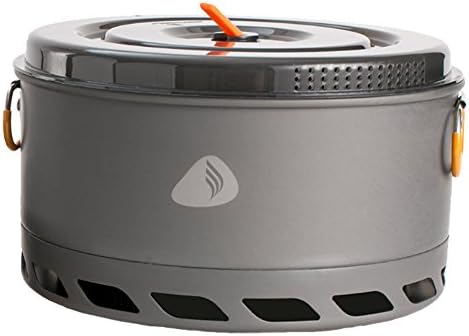 Jetboil 5-Liter FluxRing Camping Pot and Lid for Camp Cooking with Jetboil Backpacking Stoves