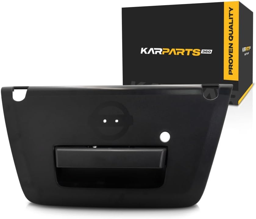 For Nissan Frontier 2013-2021 Tailgate Handle | Textured Black | w/Camera Hole | Replacement For NI1915116 | 906069BF2A