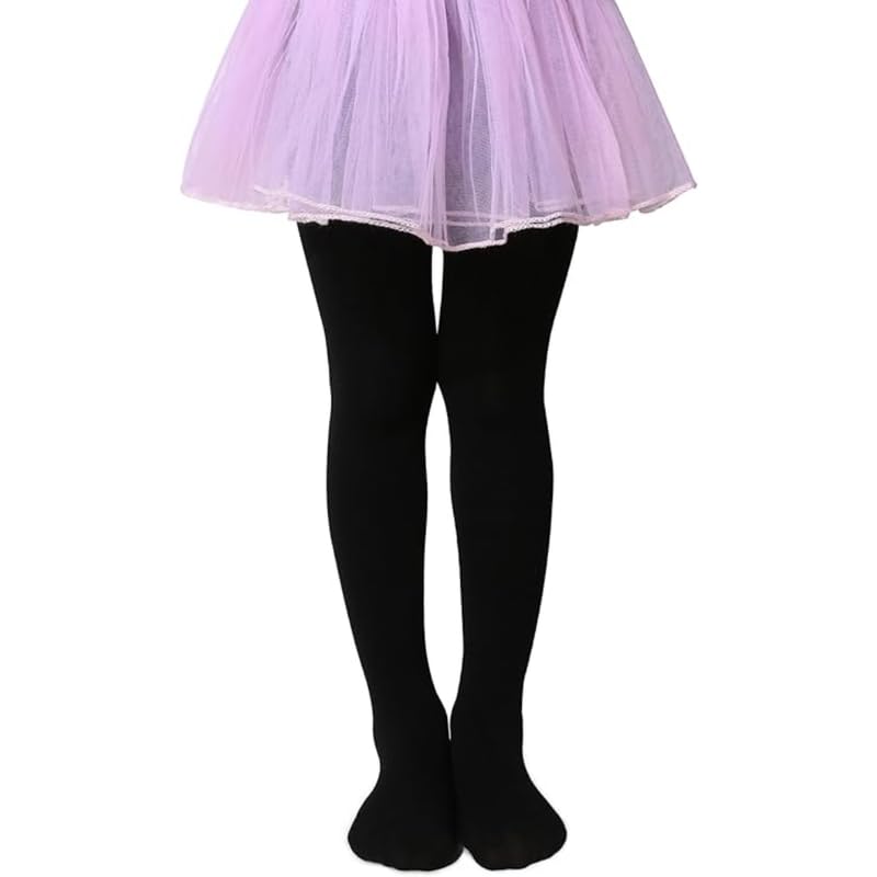 Image of Tights for Girls | Thermal Fur Stockings | Winter Warm Fleece Lined Footed Tights Leggings High Waist Pantyhose